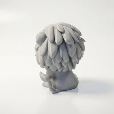 Tượng Sư Tử Chibi Dễ Thương – Mô Hình 3D Printable