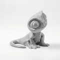 Mô hình 3D in được: Figurine Thằn Lằn Chibi Siêu Dễ Thương - Thumbnail 1