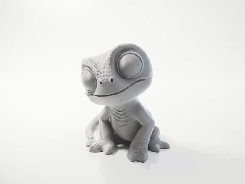Mô hình 3D in được: Figurine Thằn Lằn Chibi Siêu Dễ Thương - Image 3