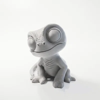Mô hình 3D in được: Figurine Thằn Lằn Chibi Siêu Dễ Thương