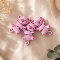 Heo Con Flexi Đuôi Bông Dễ Thương – Đồ Chơi Articulated & Móc Khóa - Thumbnail 4