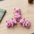Heo Con Flexi Đuôi Bông Dễ Thương – Đồ Chơi Articulated & Móc Khóa - Thumbnail 8
