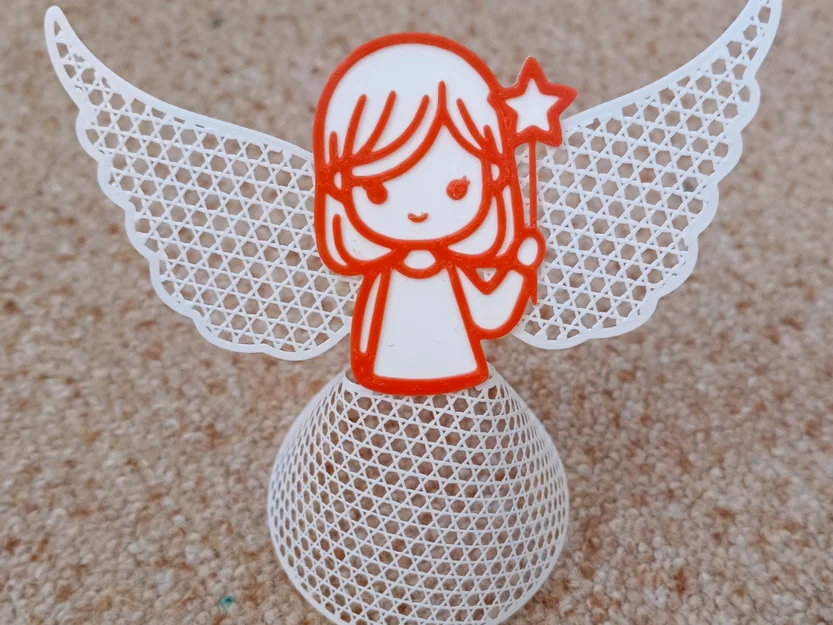 Thiên thần trang trí kèm ngôi sao (Angel with Star Decoration +) - Image 1
