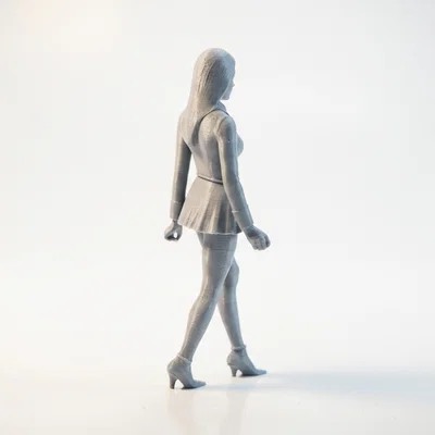 Tượng Cô Gái Chibi Outfit Dễ Thương – Mẫu 3D Printable