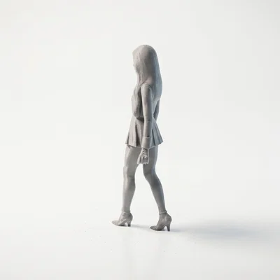 Tượng Cô Gái Chibi Outfit Dễ Thương – Mẫu 3D Printable