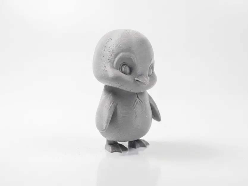 Tượng Chim Cánh Cụt Chibi Dễ Thương – Mô Hình 3D Printable - Image 1