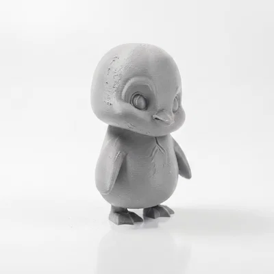 Tượng Chim Cánh Cụt Chibi Dễ Thương – Mô Hình 3D Printable