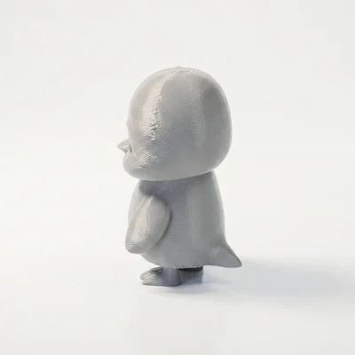 Tượng Chim Cánh Cụt Chibi Dễ Thương – Mô Hình 3D Printable