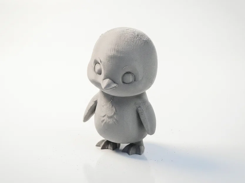 Tượng Chim Cánh Cụt Chibi Dễ Thương – Mô Hình 3D Printable - Image 4