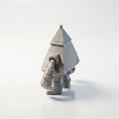 Robot Chibi Pyramid Bot Siêu Dễ Thương – Mô Hình 3D In Được