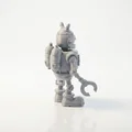 Tượng Robot Chibi Dễ Thương Trang Trí Bàn – 3D Printable - Thumbnail 2