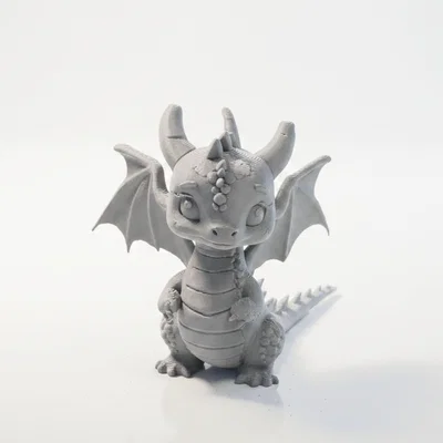 Tượng Rồng Cute Chibi Fantasy – Mẫu 3D Printable