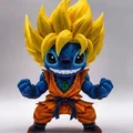 Stitch Super Saiyan (SSJ) – Tượng Mashup - Thumbnail 1