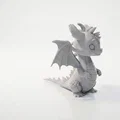 Tượng Rồng Cute Chibi Fantasy – Mẫu 3D Printable - Thumbnail 3