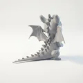 Tượng Rồng Cute Chibi Fantasy – Mẫu 3D Printable - Thumbnail 4