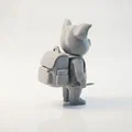 Tượng Heo Học Sinh Chibi Dễ Thương - Mẫu 3D Printable - Thumbnail 4
