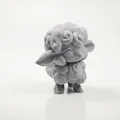 Tượng Cừu Chibi Dễ Thương – Mô Hình Animal 3D Printable (STL) - Thumbnail 3
