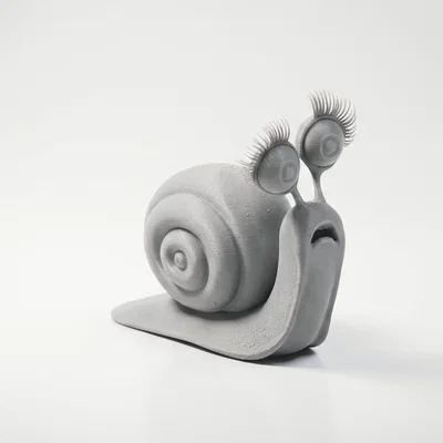 Mô Hình Ốc Sên Chibi Dễ Thương – Cute Snail Figurine 3D Printable