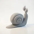 Mô Hình Ốc Sên Chibi Dễ Thương – Cute Snail Figurine 3D Printable - Thumbnail 2