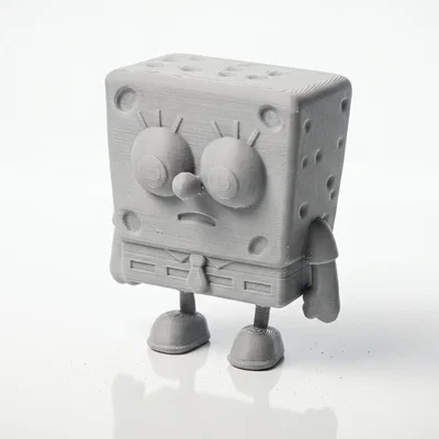 Mô Hình 3D In Được SpongeBob Chibi Cute (STL Figurine)