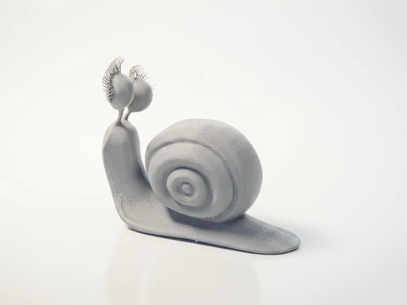 Mô Hình Ốc Sên Chibi Dễ Thương – Cute Snail Figurine 3D Printable - Image 3