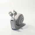 Mô Hình Ốc Sên Chibi Dễ Thương – Cute Snail Figurine 3D Printable - Thumbnail 4