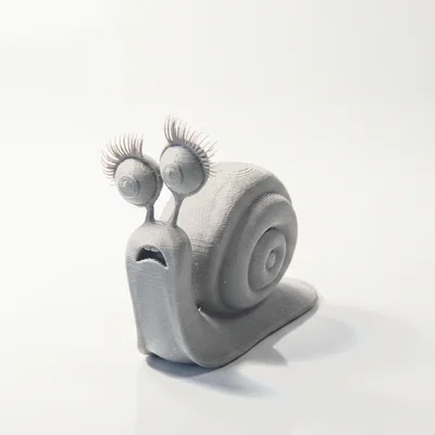 Mô Hình Ốc Sên Chibi Dễ Thương – Cute Snail Figurine 3D Printable
