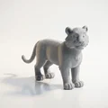 Tượng Hổ Chibi Dễ Thương – Mẫu Figurine Animal 3D Có Thể In - Thumbnail 3