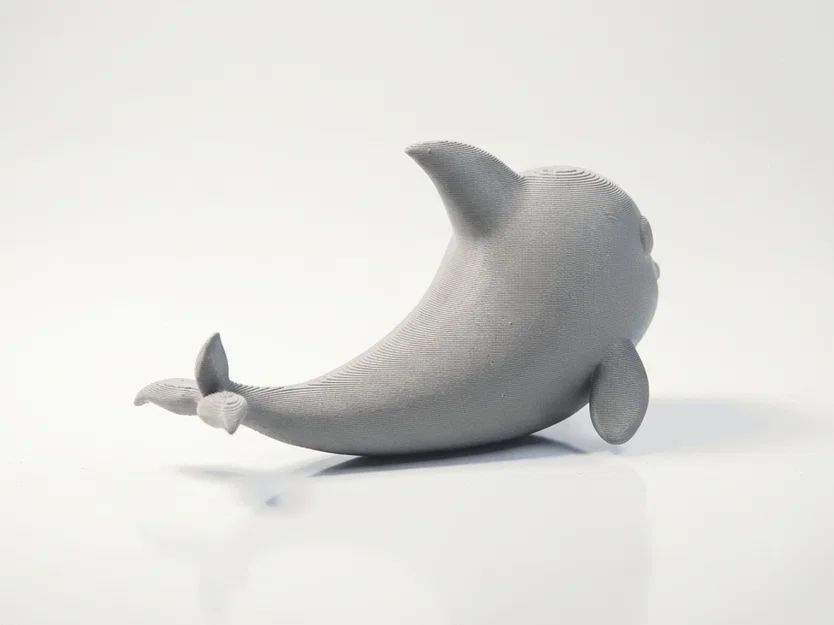 Mô Hình Cá Voi Chibi Dễ Thương – Figurine 3D In Được - Image 3