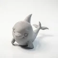 Mô Hình Cá Voi Chibi Dễ Thương – Figurine 3D In Được - Thumbnail 4
