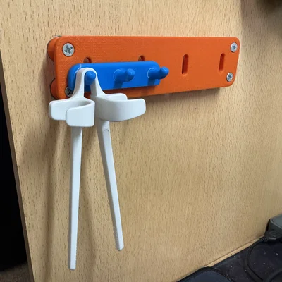 Móc treo tùy biến cho bảng SKÅDIS (Parametric Hook) - In 3D