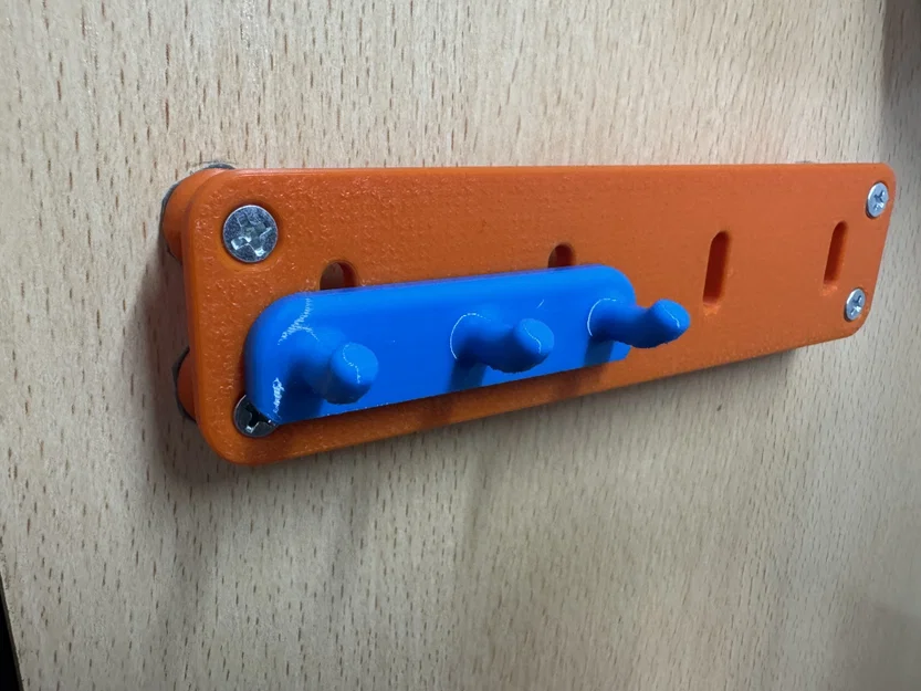 Móc treo tùy biến cho bảng SKÅDIS (Parametric Hook) - In 3D - Image 2
