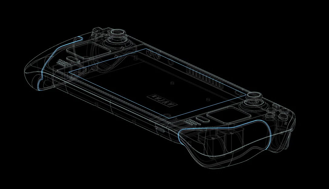 File CAD Steam Deck (vỏ ngoài) – Steam Deck CAD files - Image 3