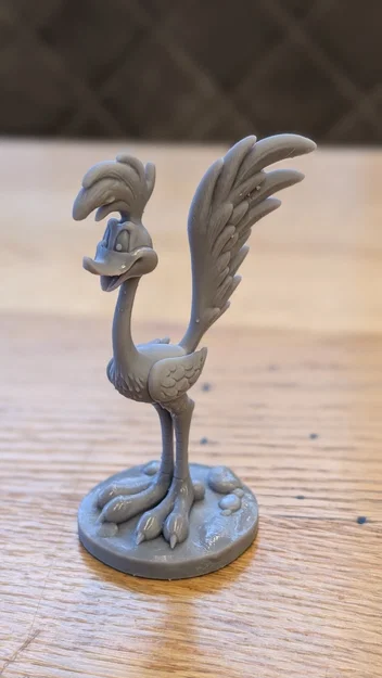 Mô hình 3D Roadrunner trong phim hoạt hình Looney Tunes siêu đẹp - Image 1