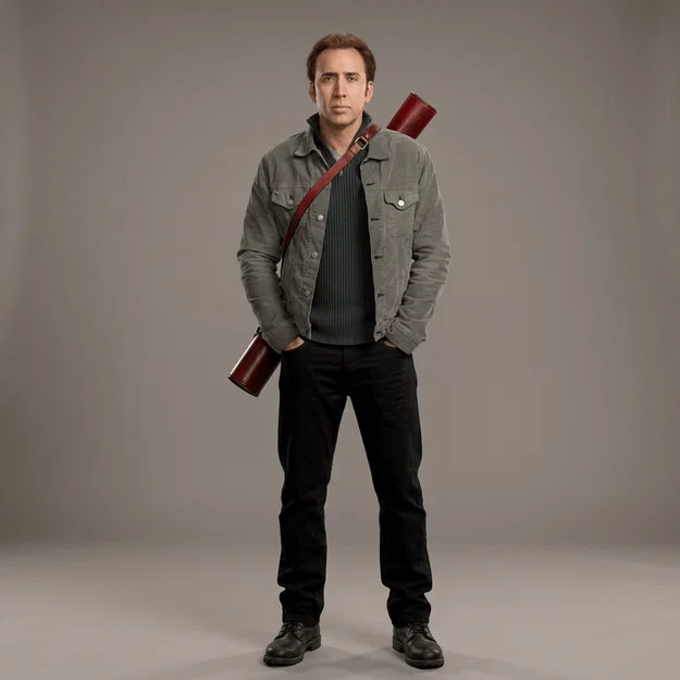 Mô hình 3D Ben Gates National Treasure (Nicolas Cage) ấn tượng - Image 1