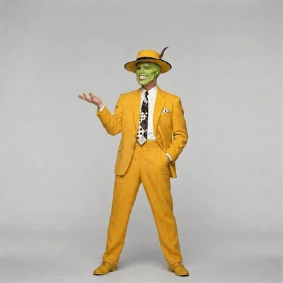 Mô hình 3D The Mask - Stanley Ipkiss (Jim Carrey) 1994