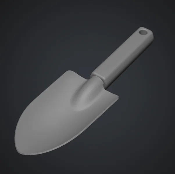 Xẻng làm vườn mini (Garden Trowel) - In 3D tiện dụng cho cây cảnh - Image 1