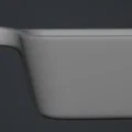 Xẻng xúc thức ăn cho chó cưng (Dry Dog Food Scoop) - Mẫu in 3D - Thumbnail 3