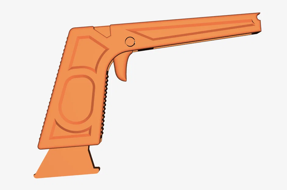 Súng bắn thun mini: Thiết kế in 3D liền khối không cần support - Image 1