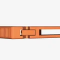 Súng bắn thun mini: Thiết kế in 3D liền khối không cần support - Thumbnail 2