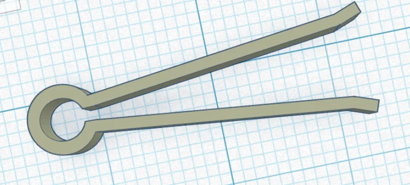 Chốt gài (Pin) cho mô hình lựu đạn Pineapple Grenade - File in 3D - Image 2