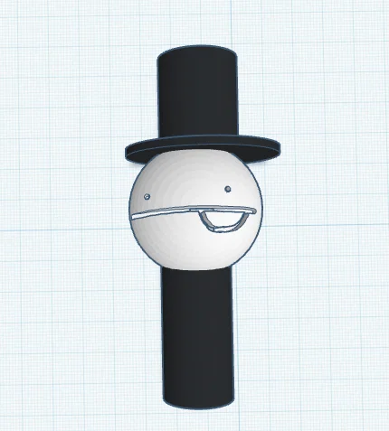 Ống cắm bút Top Hat Bob vui nhộn in 3D cực độc đáo - Image 1