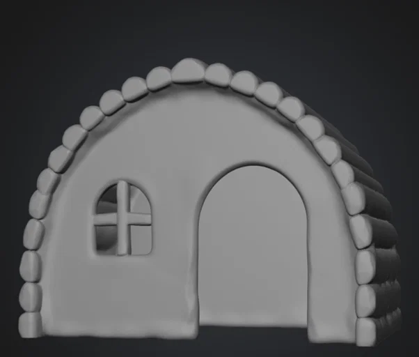 Nhà gỗ xinh xắn cho Hamster (Hamster Home Hideaway) - File in 3D - Image 1