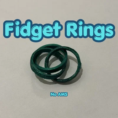Fidget Rings – Bộ nhẫn liên kết để nghịch tay