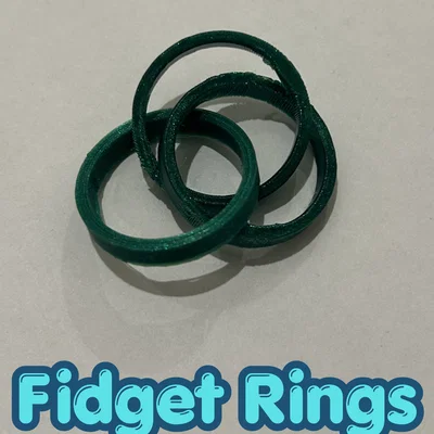 Fidget Rings – Bộ nhẫn liên kết để nghịch tay