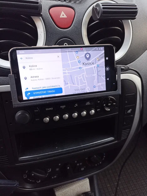 Giá đỡ điện thoại khe CD ô tô universal (Universal Car CD Slot Phone Mount) - Image 2
