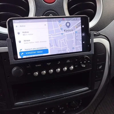 Giá đỡ điện thoại khe CD ô tô universal (Universal Car CD Slot Phone Mount)