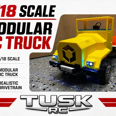 Tusk Boar RC Truck (V1.0) tỉ lệ 1/18