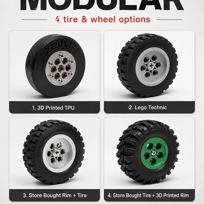 Tusk Boar RC Truck (V1.0) tỉ lệ 1/18