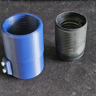 Adapter đui E27 ren ngoài 40mm cho đèn trần